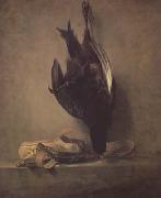 Jean Baptiste Simeon Chardin Still Life with Dead Pheasant and Hunting Bag (mk14) Germany oil painting artist